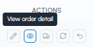 View order details button with tooltip in the fluid-hub order list