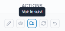 Bouton Visualiser le suivi avec info-bulle dans la liste des commandes fluid-hub