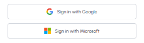 Quick login buttons for fluid-hub with Google and Microsoft